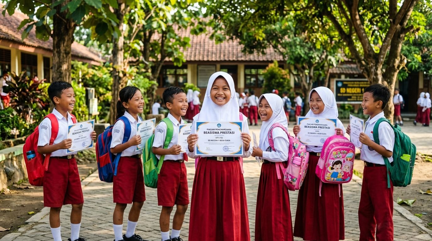 Penyaluran Beasiswa Generasi Terang: Wujudkan Mimpi 200 Anak Yatim Berprestasi